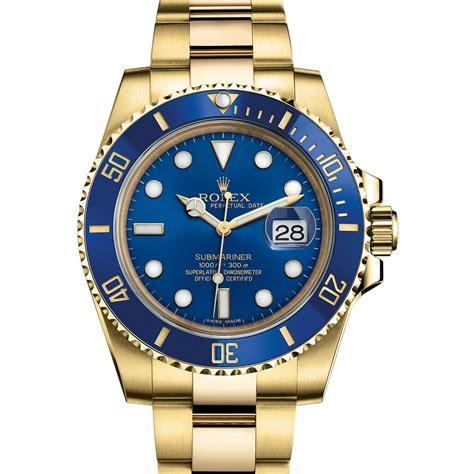 rolex blue and gold submariner|2023 rolex submariner blue dial.